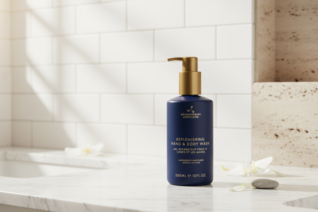 Premium replenishing hand and body wash (300ml)